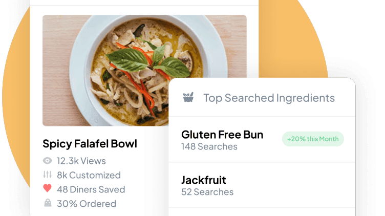 Providing guests with menu customization and ingredient transparency drives revenue